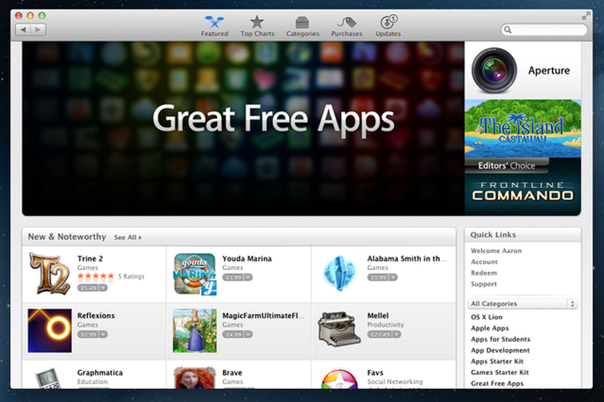 Free Mac App Store Games